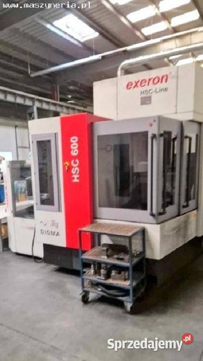 Centrum obróbcze CNC EXERON DIGMA HSC 600