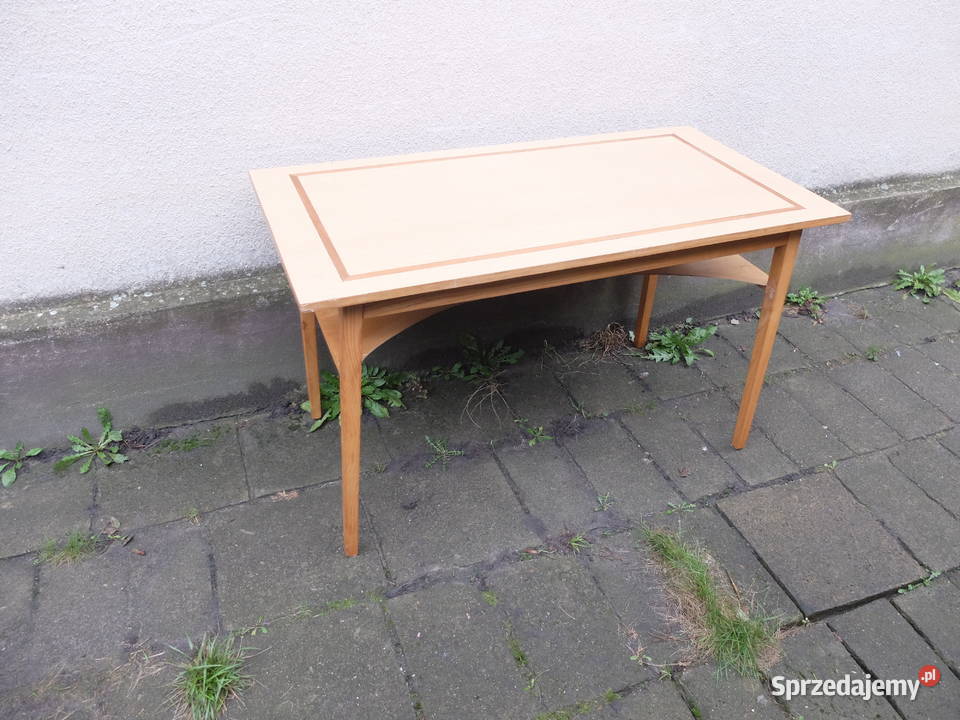 Stolik okolicznościowy kawowy z epoki PRL 832 69cm