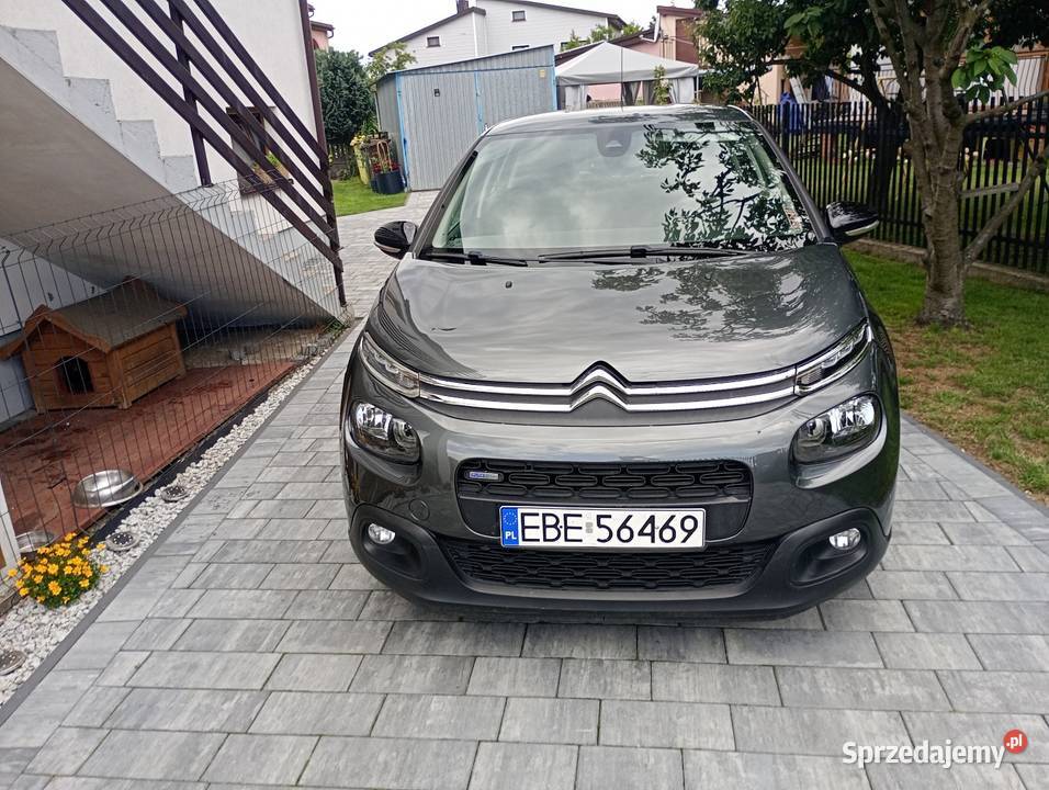 Citroen C3 przebieg 108 granatowy łódzkie