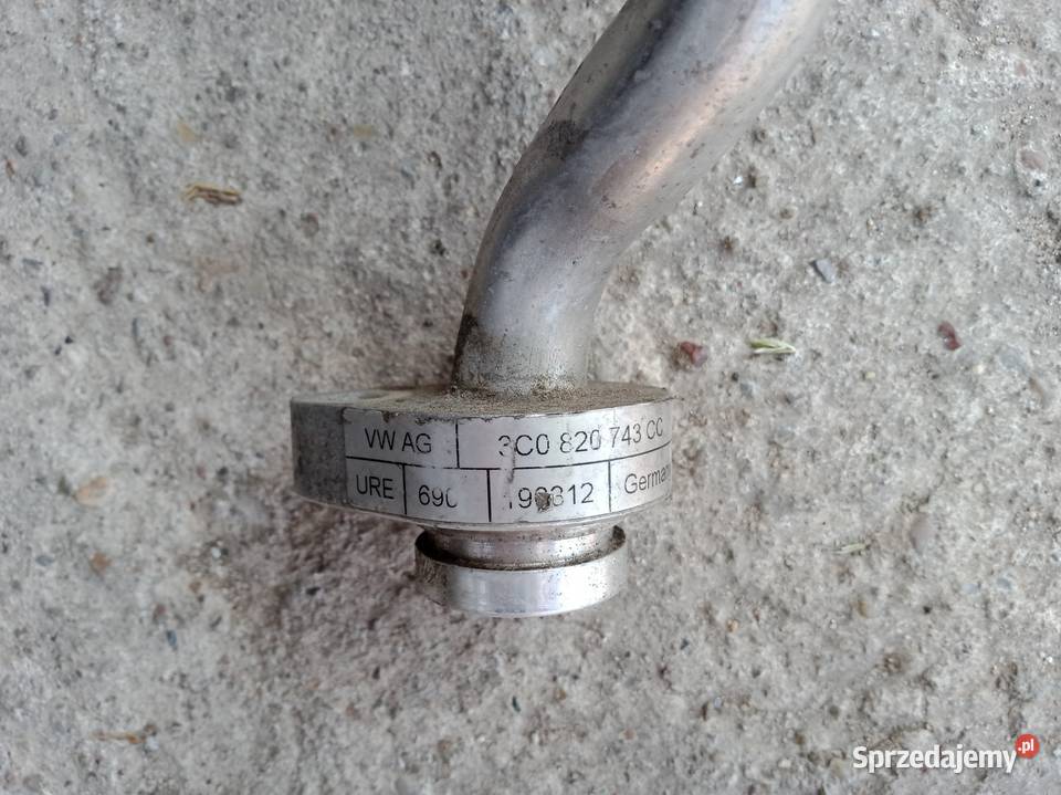 VW PASSAT B7 PRZEWÓD KLIMATYZACJI 3C0820743CC śląskie Przystajń