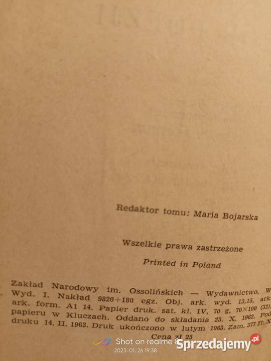 Wybór poezji Staff książki pierwsze wydanie poezja mazowieckie Warszawa sprzedam