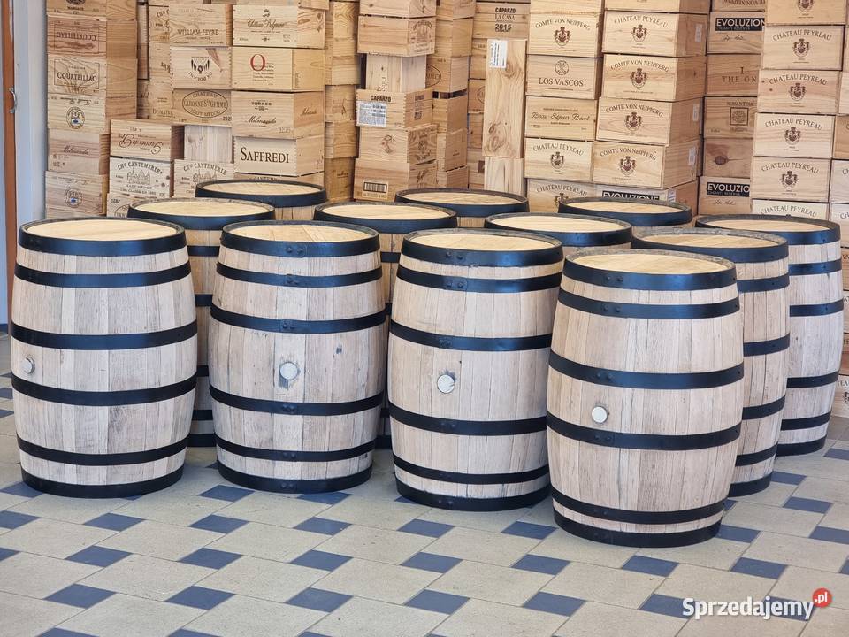 Beczka drewniana whisky odnowiona 200 litrów śląskie Wrzosowa