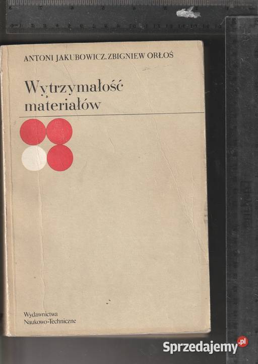 Wytrzymałość materiałów ZOrłoś Pozostałe mazowieckie