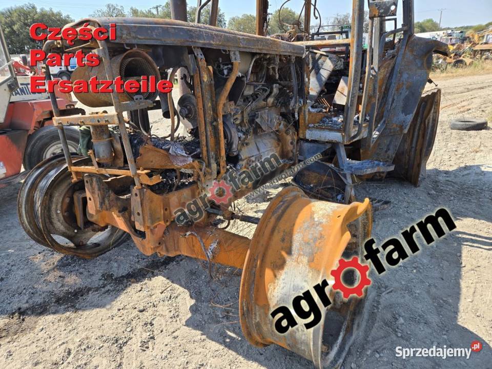 Massey Ferguson 6180 części skrzynia biegów oś Byków