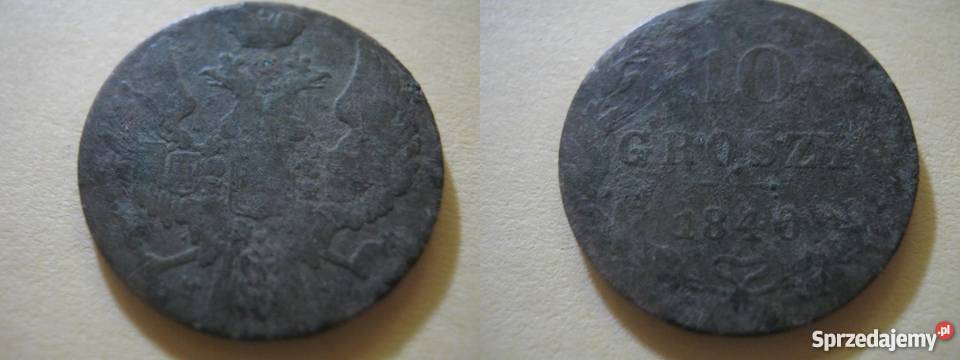 10 Groszy 1840 MW Ag Antyki, Sztuka, Kolekcje Kraków