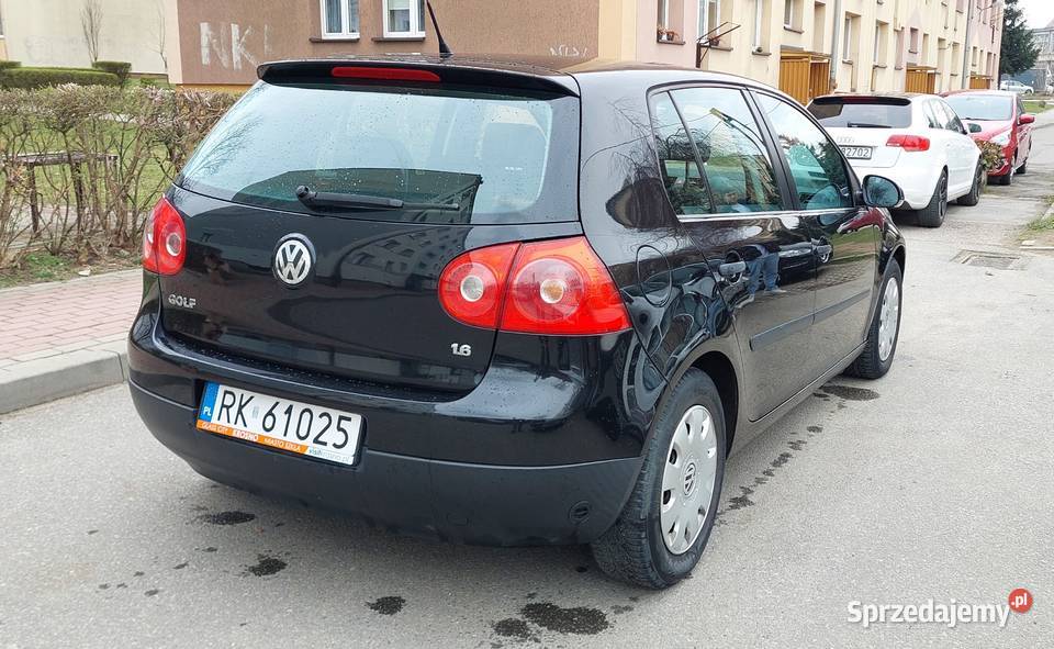 VW Golf 5 16 102 benzyna z LPG 5 drzwi HATCHBACK manualna podkarpackie Krosno