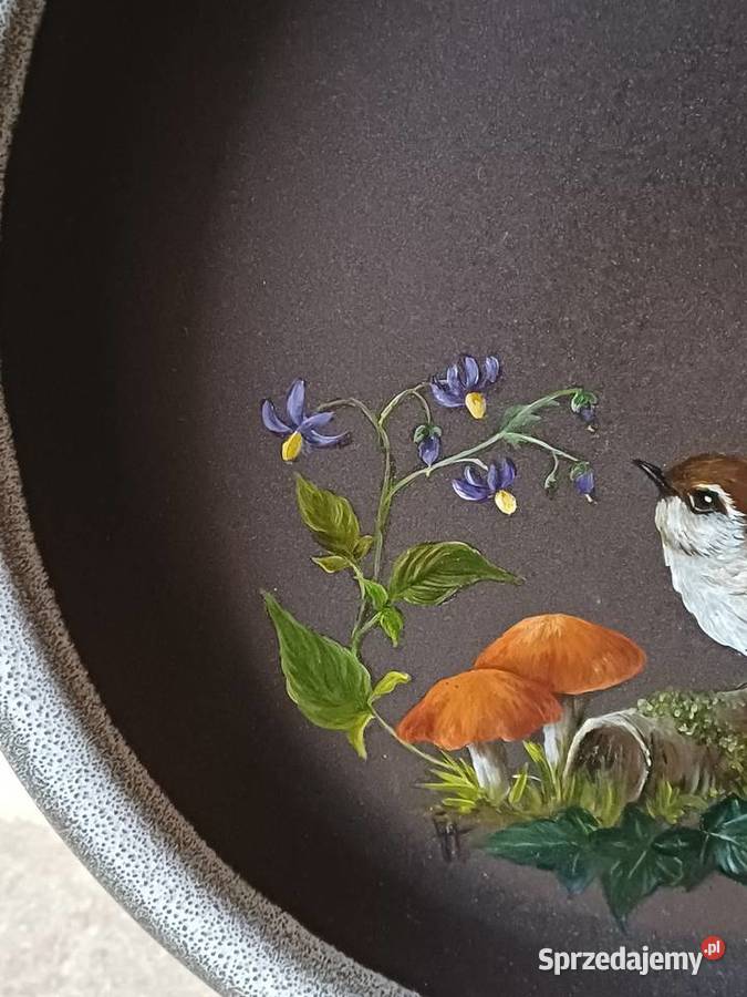 vintage talerze ozdobne małopolskie Nowy Targ
