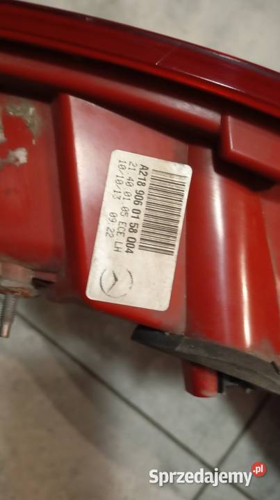 Lama tylnia Mercedes CLS