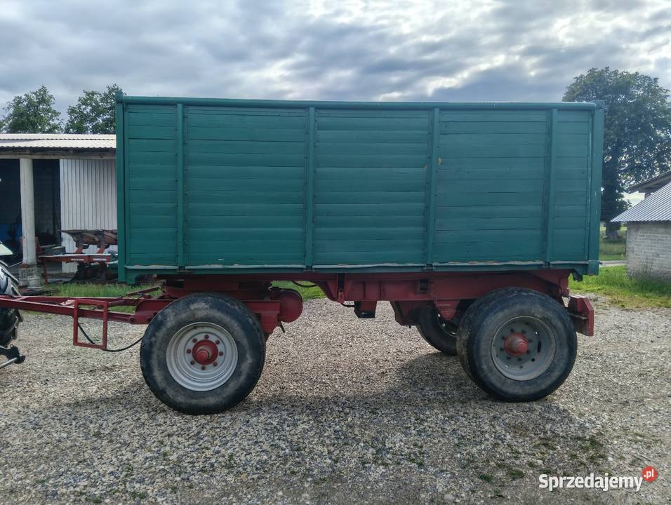 Przyczepa 9 ton zarejestrowana mazowieckie Liwki Szlacheckie
