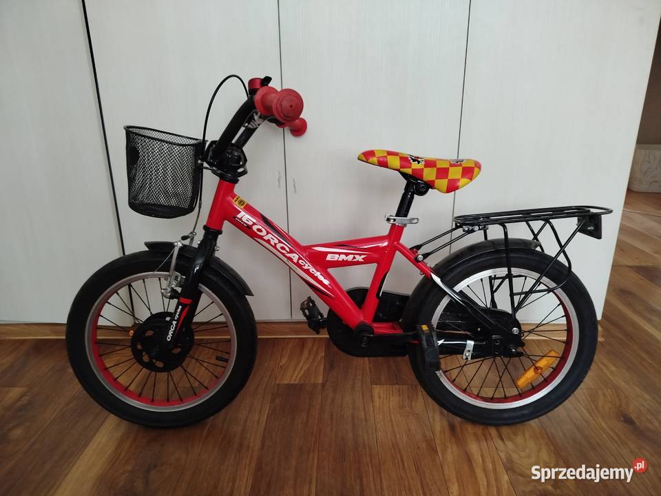 Rower dziecka BMX ORCA 16 Stan 16" małopolskie Oświęcim