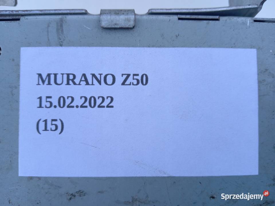 MODUŁ RADIA WZMACNIACZ ANTENY NISSAN MURANO Z50 osobowe Nowy Tomyśl