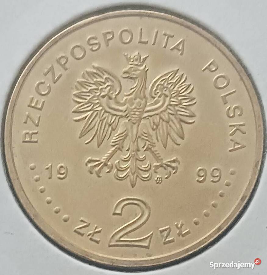 2 Jan Łaski Reformator Kościoła 1999 r mennicze Numizmatyka Antyki, Sztuka, Kolekcje wielkopolskie Konin