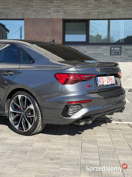 Audi S3 Limousine 20 benz 306 2023 Quattro automatyczna S3 Niepołomice