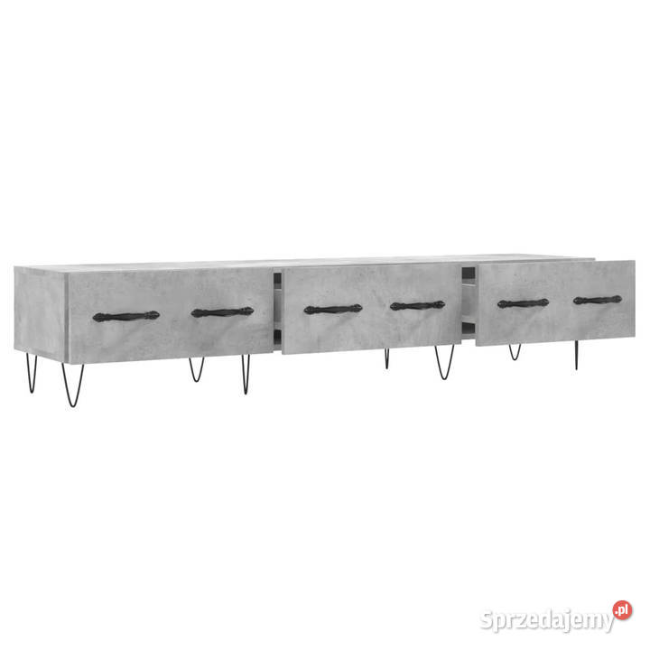 Szafka pod telewizor szarość betonu 150x36x30 RTV mazowieckie sprzedam