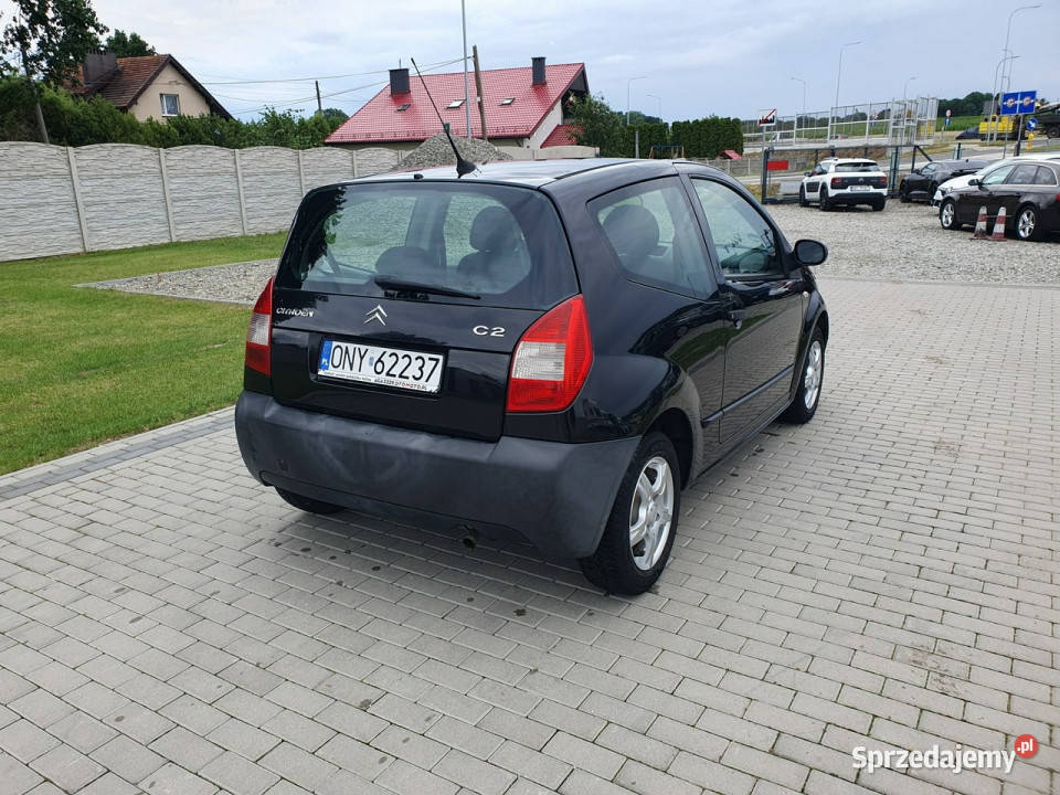 Citroen C2 11 Benzyna 60 Wspomaganie Alu Felgi C2 opolskie Strobice
