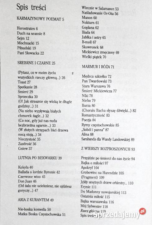 Bajka o miłości Jan Lechoń lubelskie