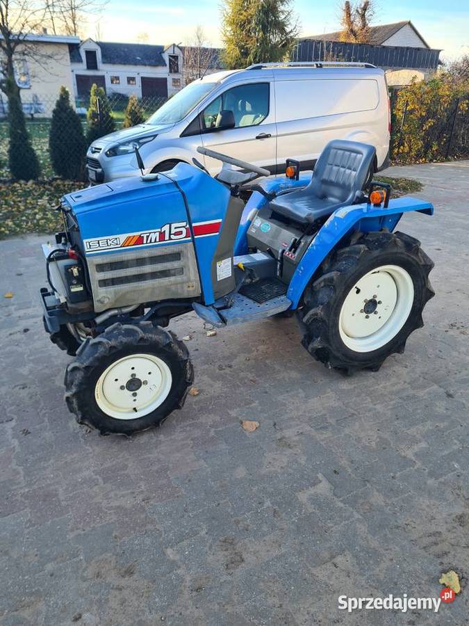 Mini traktorek ogrodniczy/sadowniczy Iseki tm15 4x4