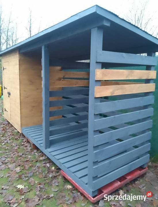 Drewutnia na drewno z pomieszczeniem Gdańsk