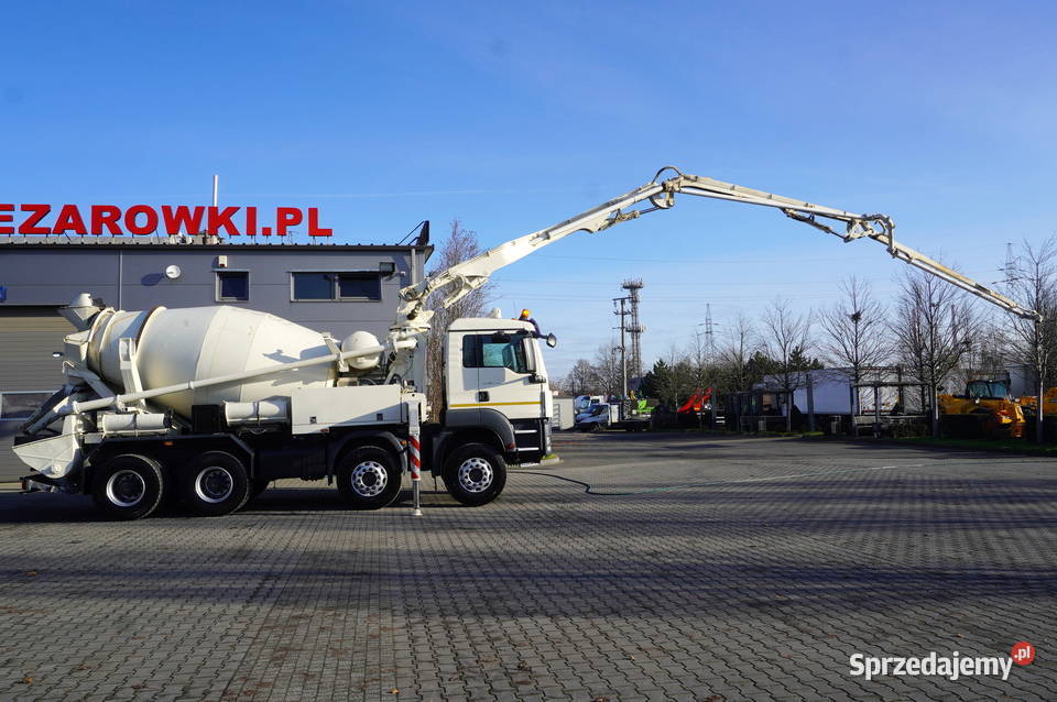 Pompogruszka MAN TGS 32400 8x4 426 MTH 18 Betonomieszarki Kraków