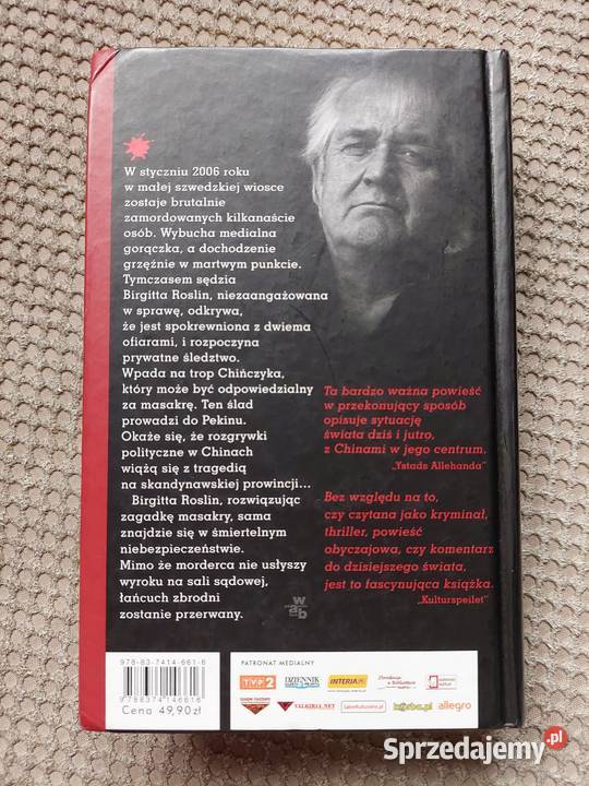 CHIŃCZYK Henning Mankell Kraków sprzedam