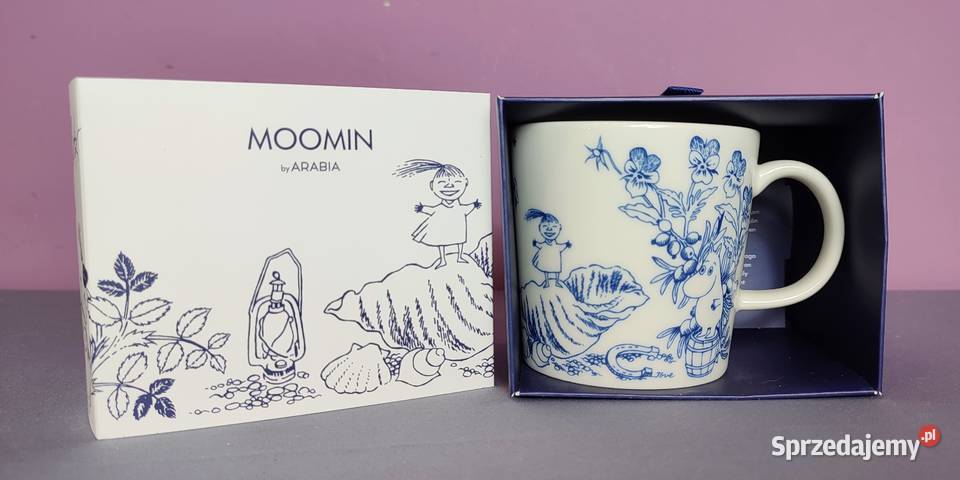 Muminki KUBEK Moomin Arabia Finland MORSKA BRYZA Jasień