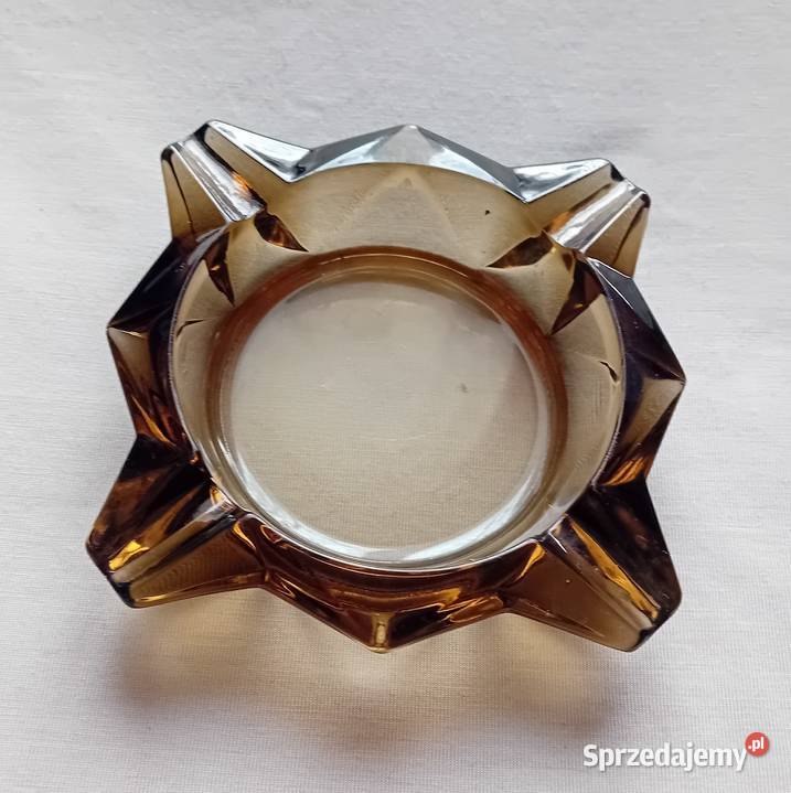 Popielniczka art deco Luminarc Francja Projekt Koźminek