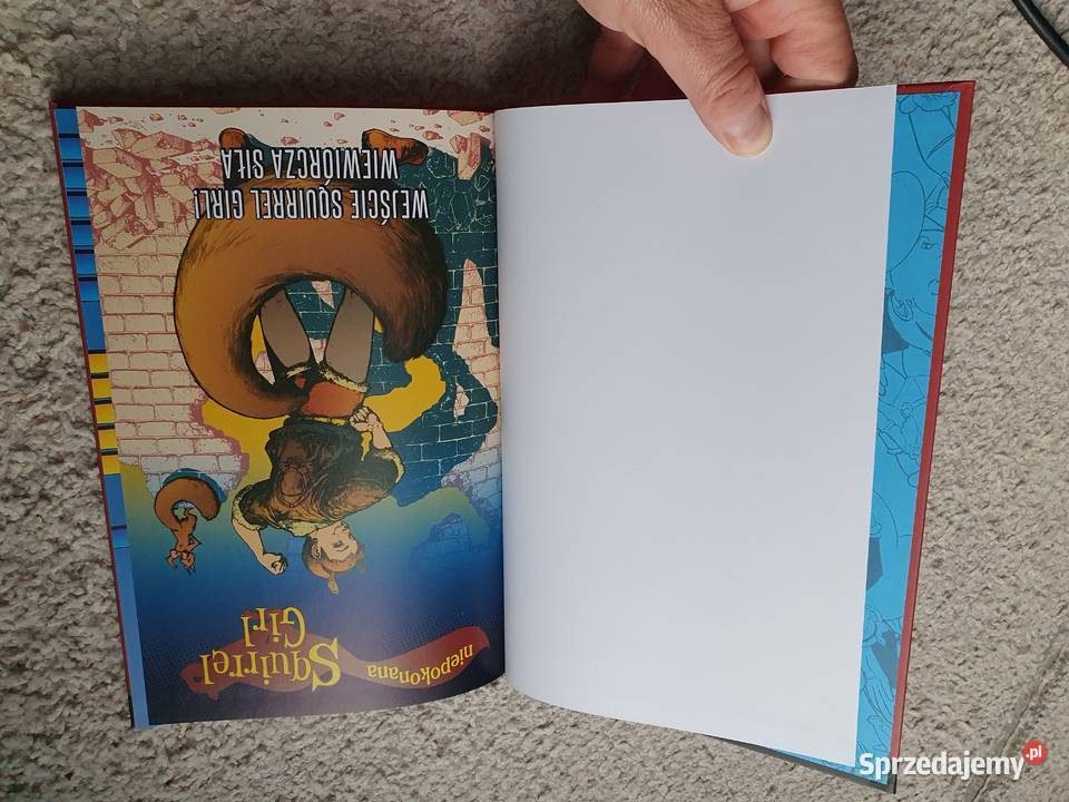 Superbohaterowie Marvela Squirrel Girl Książki i Podręczniki Gdynia