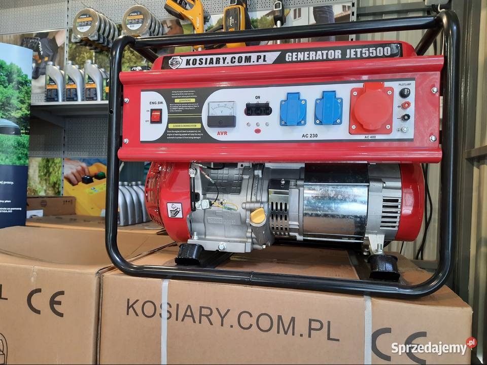 NOWY Agregat prądotwórczy 5KW 16000W 3 fazowy