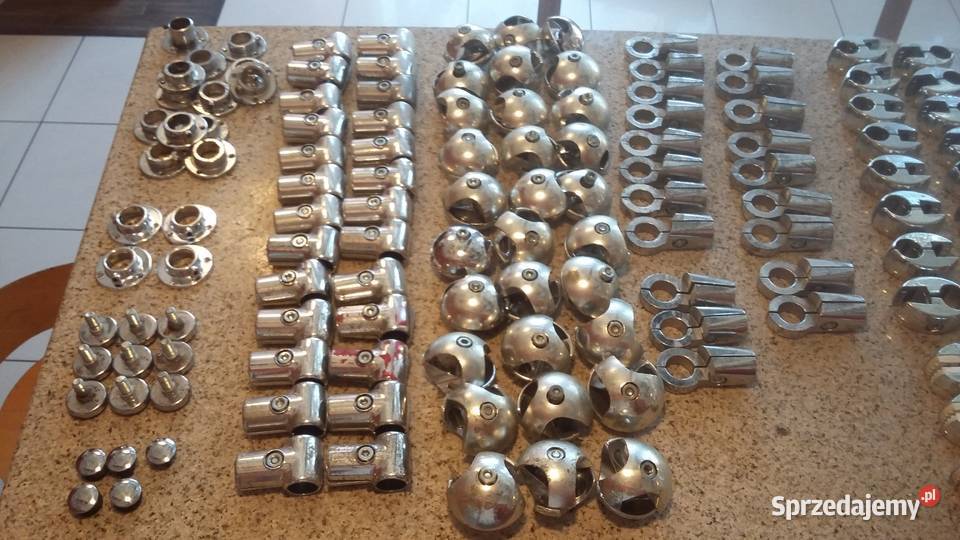 Mocowanie rurki SHOPLINE złącze 2 rurki 25mm 3