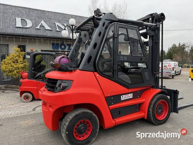 Wózek widłowy LINDE H80T widlak 8t duplex 396 Brzeźnica sprzedam