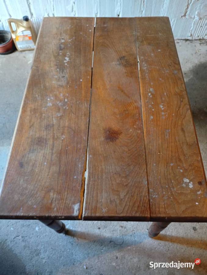 zabytkowy stół dębowy do renowacji podkarpackie Białobrzegi