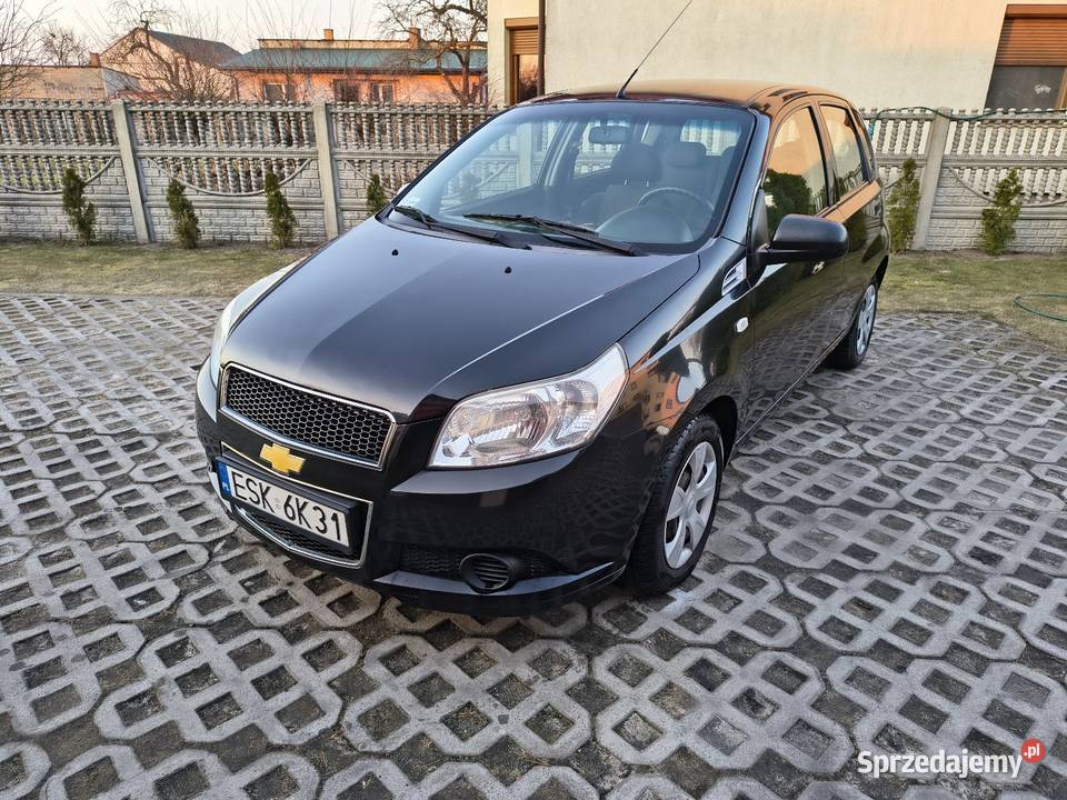 Chevrolet Aveo 12 2009 Rok produkcji 2009