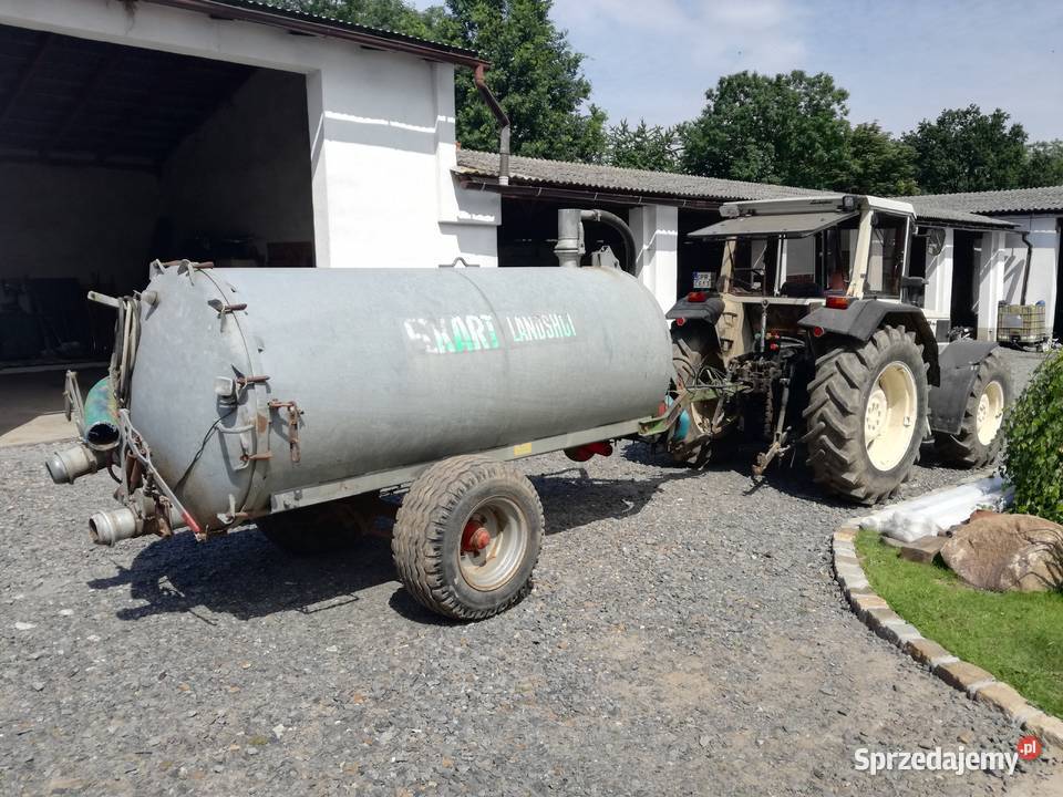 Beczkowóz beczka 4000l niemiecka ocynkowana Głubczyce