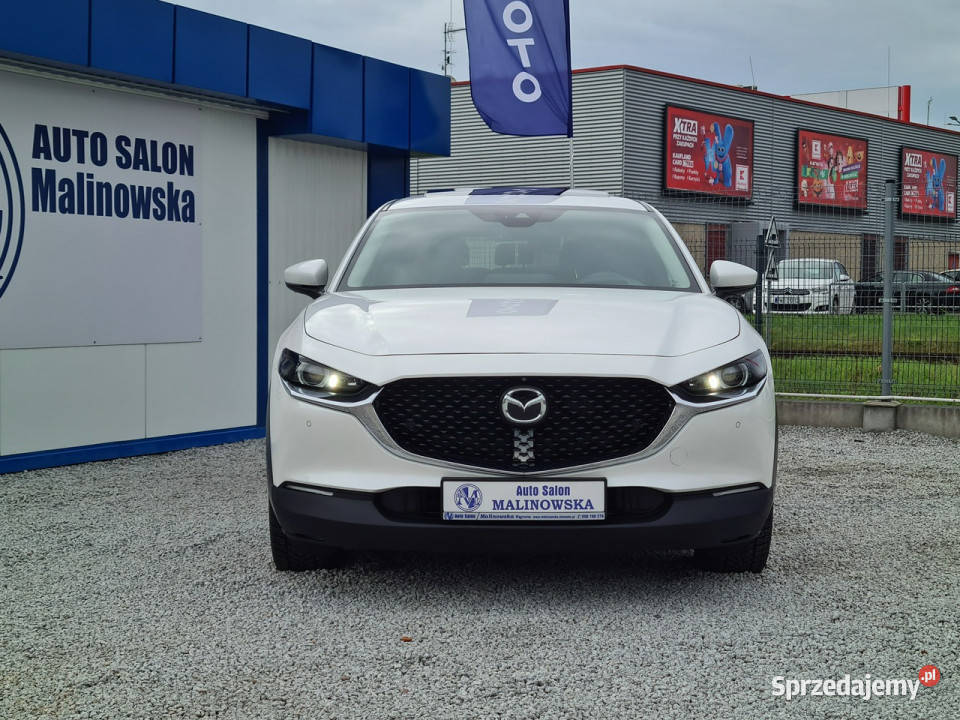 Mazda CX30 4x4 Szyberdach Navi Kamera HeadUp asystent pasa ruchu CX-30 Wągrowiec