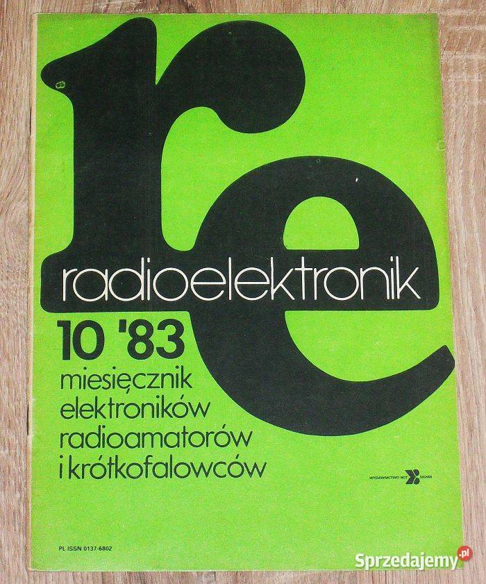 Radioelektronik roczniki 79 81 82 83 84 85 miesięcznik Gliwice sprzedam