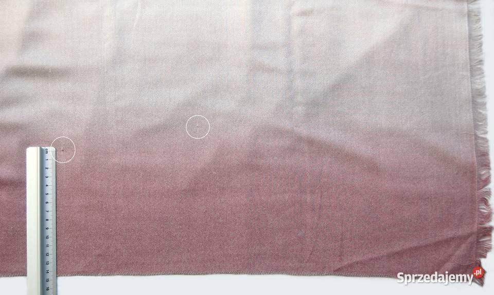 Pastelowy szal damski kremowo beżowoszaroróżowy Dla kobiet Lublin