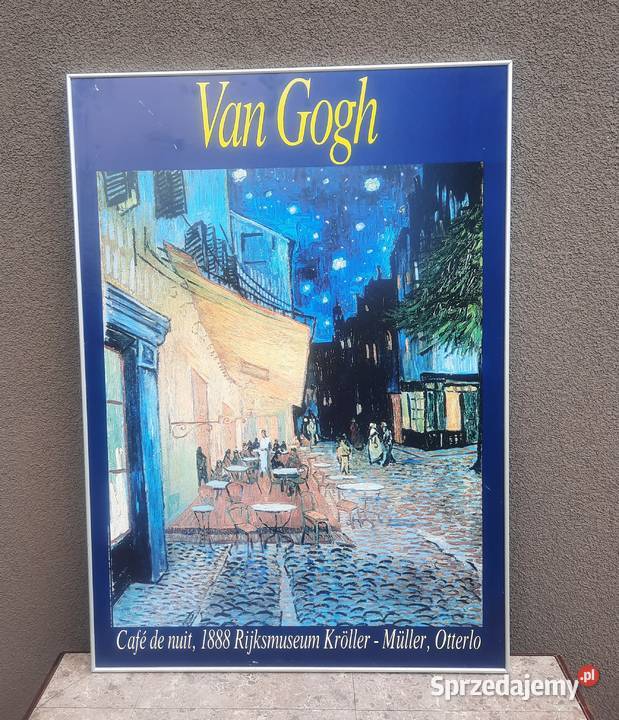 Druk plakat reprodukcja Van Gogh w alu ramie Antyki, Sztuka, Kolekcje Tczew