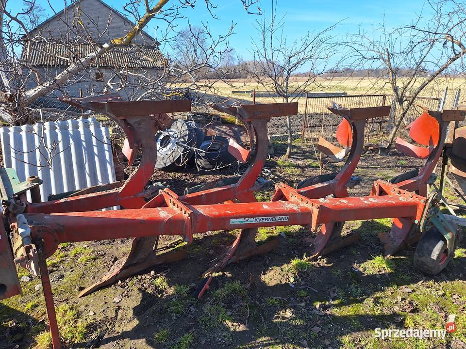 Plug obrotowy 4 skiby kverneland Pozostałe Bulkowo