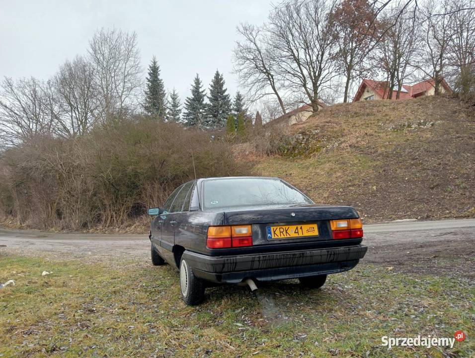 Audi 100 C3 18 90 1986r Zabytek Żółte blachy Kraków