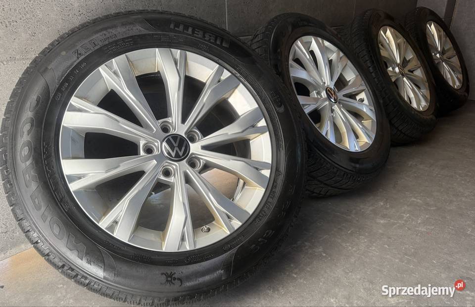 17 VW Tiguan OEM oryginał felgi koła komplet wielkopolskie Lubasz