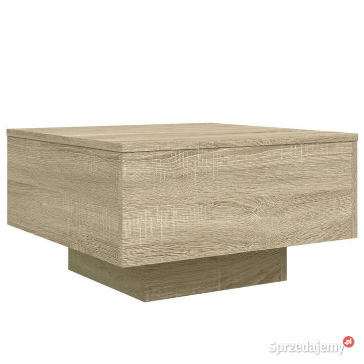 Stolik kawowy dąb sonoma 55x55x31 materiał Warszawa sprzedam