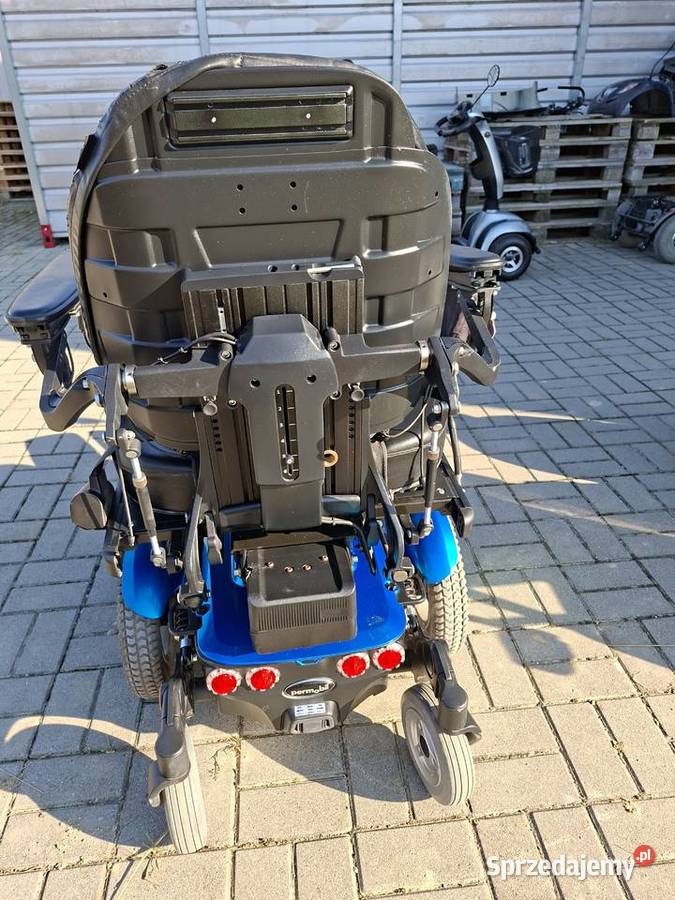 Wózek inwalidzki z napędem siedzisko 62 szerokie Syców