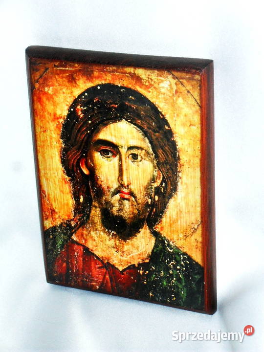 Ikona Jezus Chrystus Pantokrator Obrazki i obrazy lubelskie Lublin sprzedam