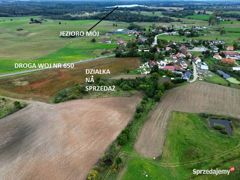 Działka budowlana Nowa Różanka Kętrzyn sprzedam