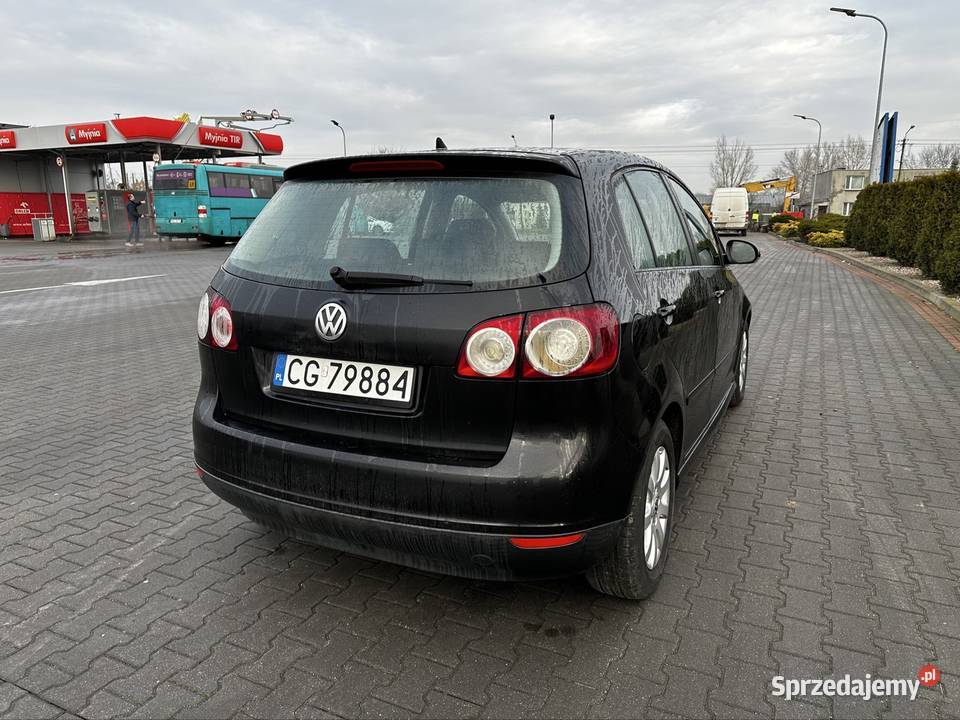 Volkswagen Golf Plus 19 TDI czarny klimatronic Włocławek
