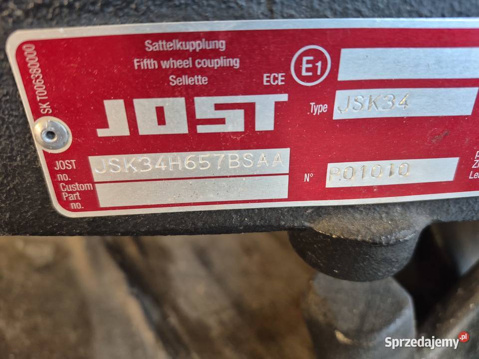 Siodło Jost JSK34H657 BSAA