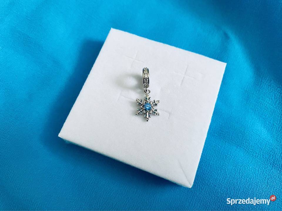 nowa unikatowa zawieszka charms beads śnieżynka Charmsy i beadsy Gdynia