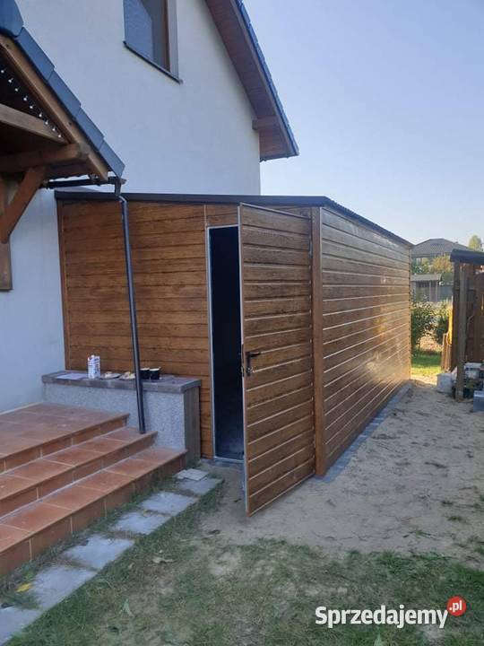 Domki narzędziowe schowki wiaty śmietnikowe Ząbki