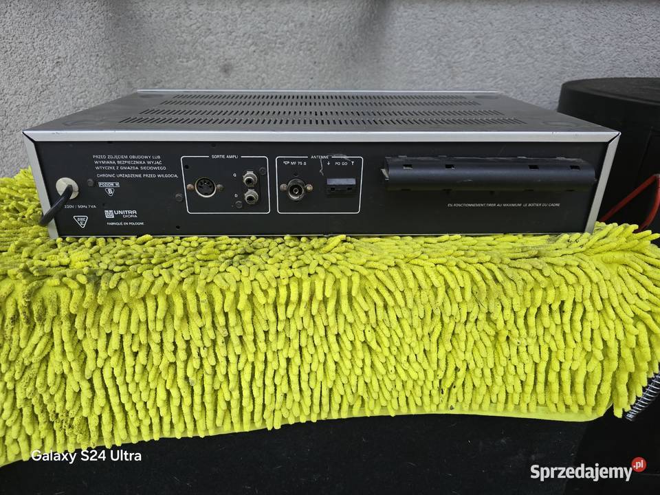 tuner unitra diora as632 przestrojony sprzedam