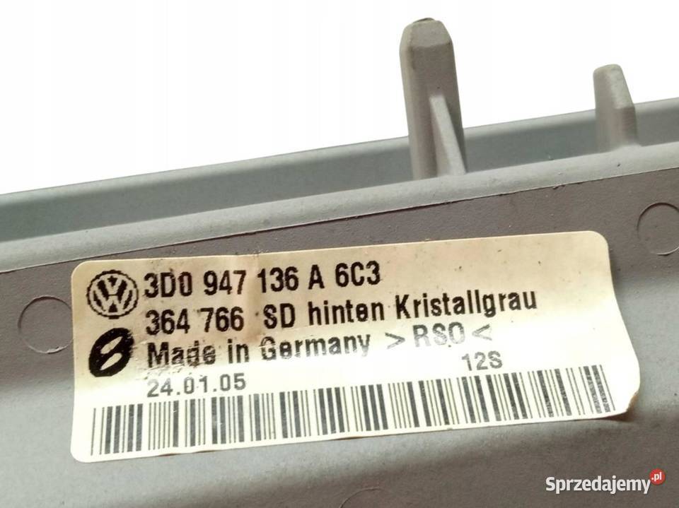 LAMPKA PODSUFITKI KOMPLET 3D0947136A Volkswagen osobowe świętokrzyskie